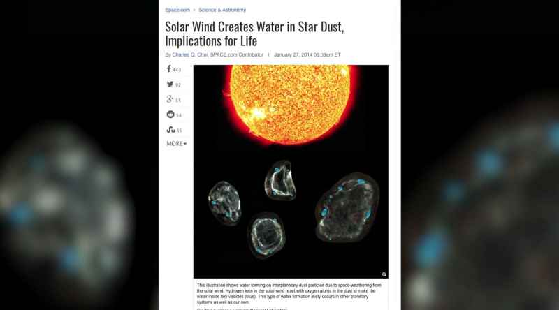 13 Solar Wind Creates Water